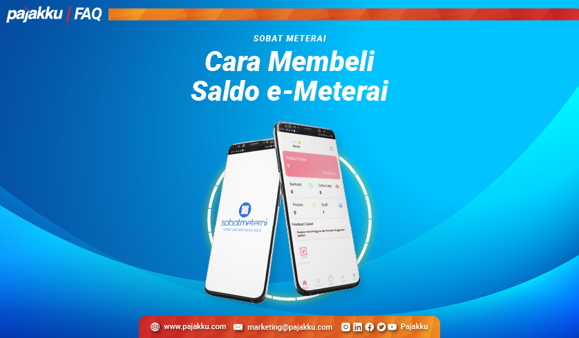 Sobat Meterai: Cara Membeli Saldo e-Meterai