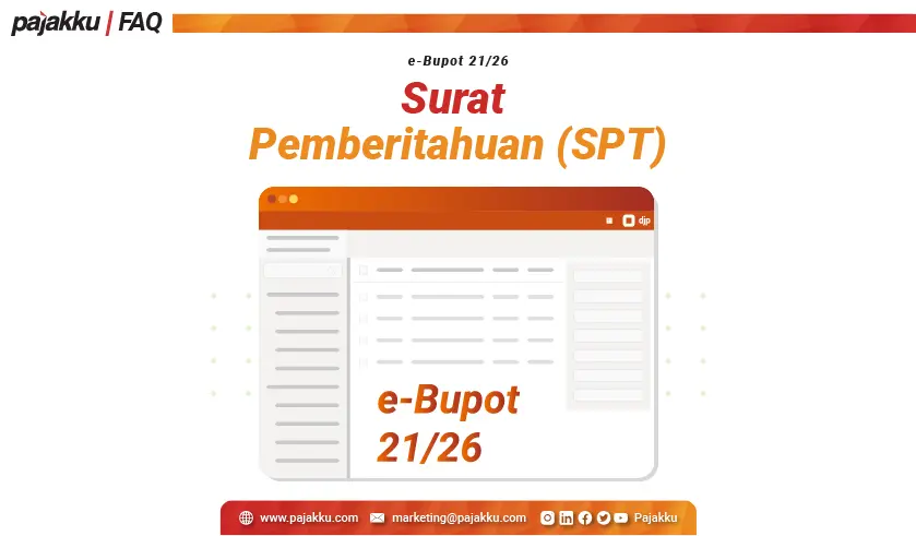 e-Bupot 21/26: Surat Pemberitahuan (SPT)