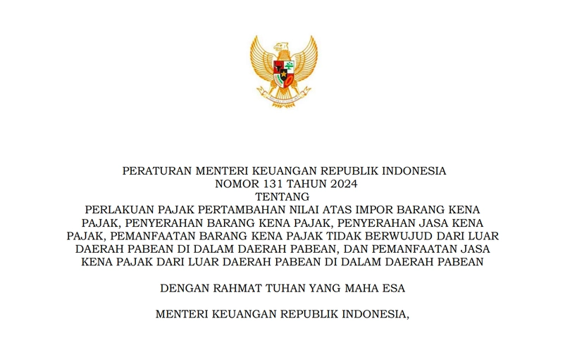 Implementasi PMK 131/2024: Tarif Baru PPN untuk Barang Mewah di 2025