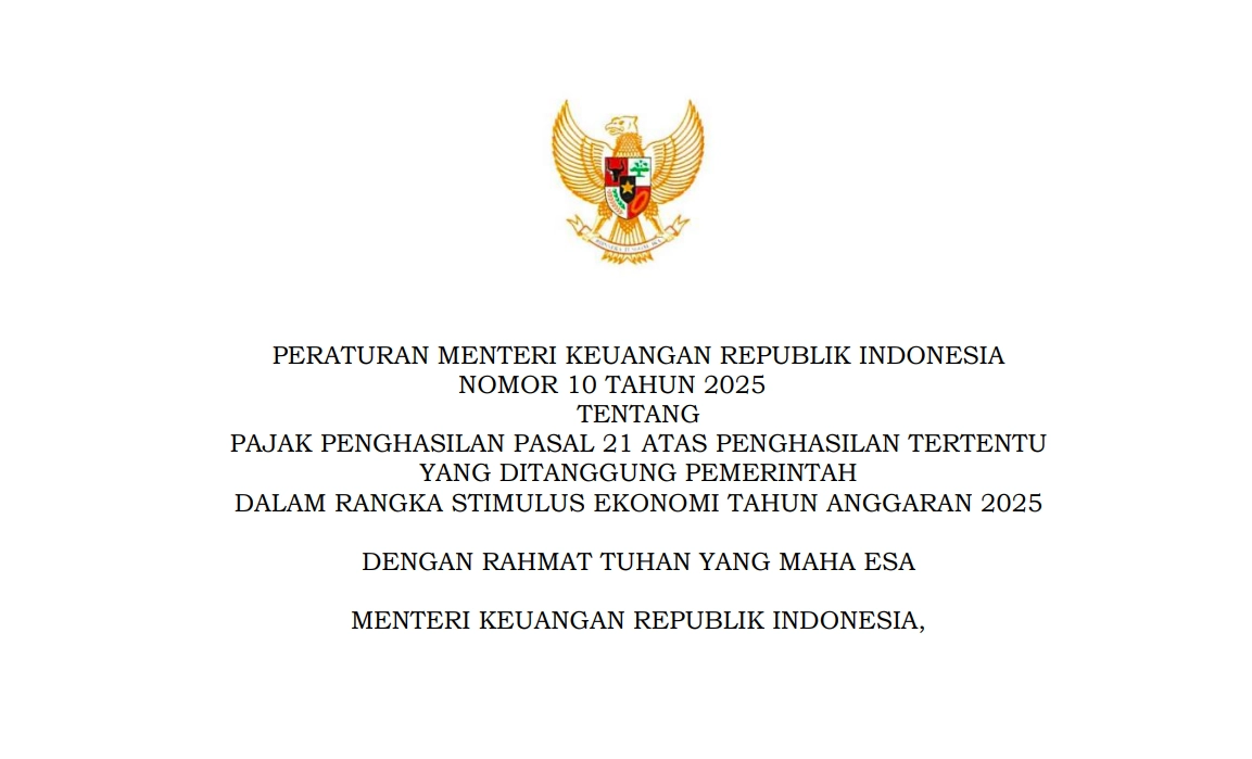 Gaji Utuh Tanpa Potongan Pajak? Begini Aturan PPh 21 DTP Tahun 2025